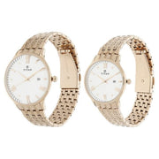 Titan 9400194201WM01 Bandhan couple watch set with paired dial, additional product view