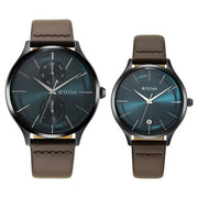 Titan 9400494204QL01 Bandhan couple watch set with green dial, alternate product view
