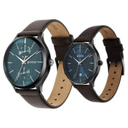 Titan 9400494204QL01 Bandhan couple watch set with green dial, additional product view