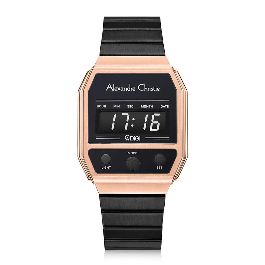 Alexandre Christie 9498LHBBRBA Women's Digital Quartz Watch 33mm