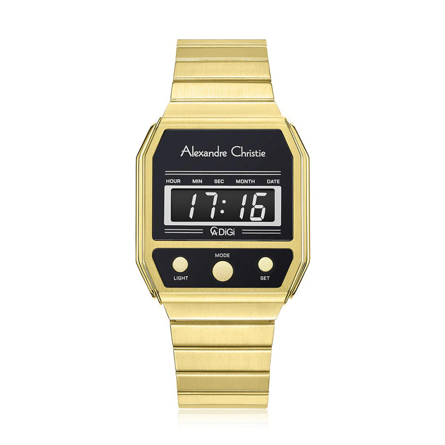 Alexandre Christie 9498LHBGPBA Women's Digital Quartz Watch 33mm