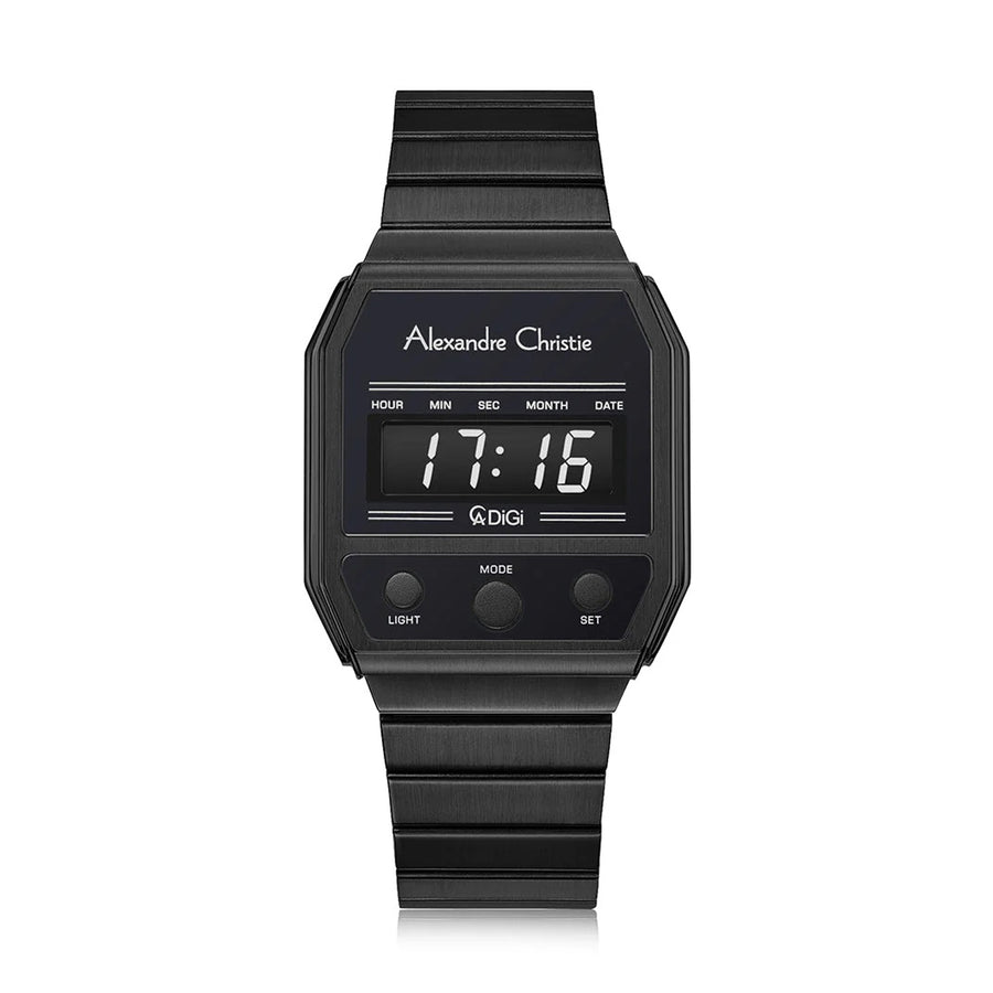Alexandre Christie 9498LHBIPBA Women's Digital Quartz Watch 33mm