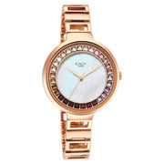 Titan 95150WM01 Raga Love All women's watch with mother of pearl dial and rose gold metal strap, product view