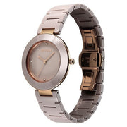 Titan 95189KC08 Brown dial watch with Grey Ceramic strap, official product gallery image 3
