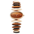 Titan 95191WM01 Raga New You Quartz Analog Watch with Multicoloured Dial and Rose Gold Metal Strap for Women 32mm