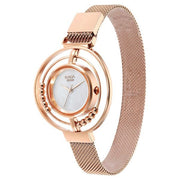 Titan 95203WM01 Raga Delight watch with mineral glass and magnetic clasp