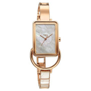 Titan 95223WM01F 21mm watch for women with mother of pearl dial