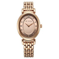Titan 95242WM01 Aura Quartz Analog Watch with Rose Gold Dial and Rose Gold Stainless Steel Strap for Women 28mm