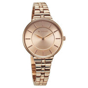 Titan 95245WM01 Purple Aura watch with rose gold dial and rose gold strap, official product view 2