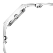 Titan 95254SM01F Raga Memoirs women's watch with silver dial and silver metal strap, watch detail