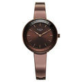 Titan 95276QM01 Raga Showstopper Quartz Analog Watch with Brown Dial and Brown Metal Strap for Women 32mm