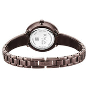 Titan 95276QM01 caseback and brown metal bracelet