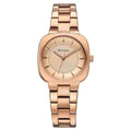 Titan 95296WM01 Horizon Quartz Analog Watch with Rose Gold Dial and Rose Gold Stainless Steel Strap for Women