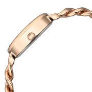 Titan 95309WM01 30mm watch for women with rose gold dial