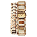 Titan 95319WM01 Raga Cocktails Quartz Analog Watch with Rose Gold Dial and Rose Gold Stainless Steel Strap for Women 18mm