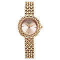 Titan 95350WM01 Raga Showstopper Quartz Analog Watch with Rose Gold Dial and Rose Gold Metal Strap for Women 30mm