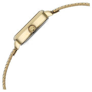 Titan 95355YM01 30mm watch for women with champagne dial