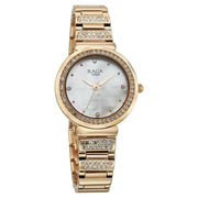 Titan 95419WM01 quartz analog watch for women with mother of pearl dial
