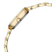 Titan 95459YM01 Raga watch side profile showing the case and crown