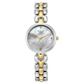 Titan 95461BM01 Raga Showstopper Quartz Analog Watch with Mother of Pearl Dial and Two-Tone Metal Strap for Women 28mm