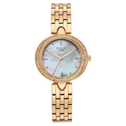 Titan 95463WM01 Raga Showstopper women's watch with mother of pearl dial and rose gold metal strap