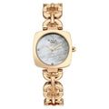 Titan 95481WM01 Raga Showstopper Quartz Analog Watch with Mother of Pearl Dial and Rose Gold Metal Strap for Women 25mm