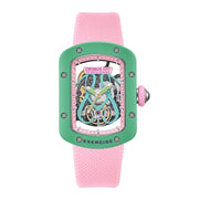 CM017-001 Women's Carbon Case Automatic Watch 30mm