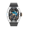 CM001-036 Men's Crystal Case Automatic Watch 42mm