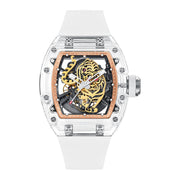 CM001-002 Men's Crystal Case Automatic Watch 42mm