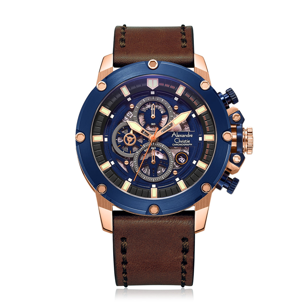 6564MCLURBU Men's Chronograph Quartz Watch 46mm