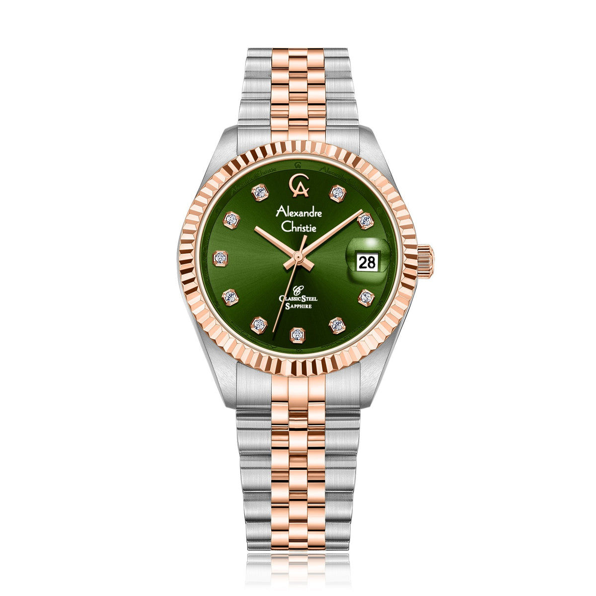 5013LDBTRGN Women's Classic Quartz Watch 32mm