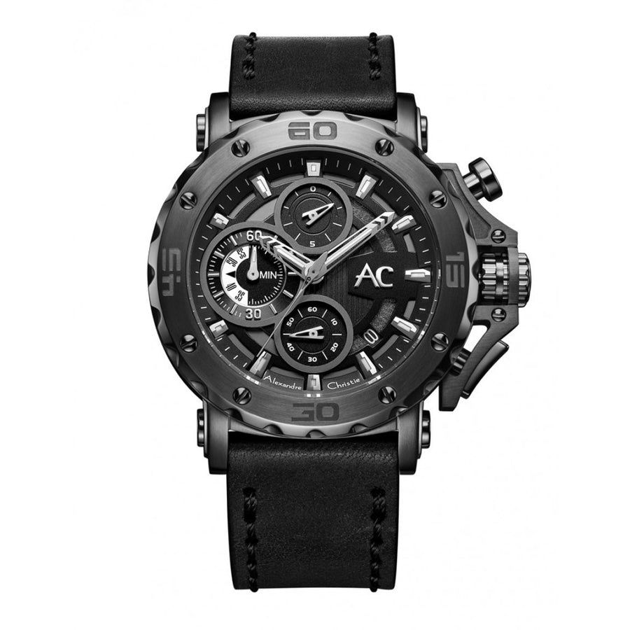 Alexandre Christie 9205MCLEPBA Men's Chronograph Quartz Watch 47mm