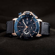 Alexandre Christie 9205MCLURBU Men's Chronograph Quartz Watch 47mm