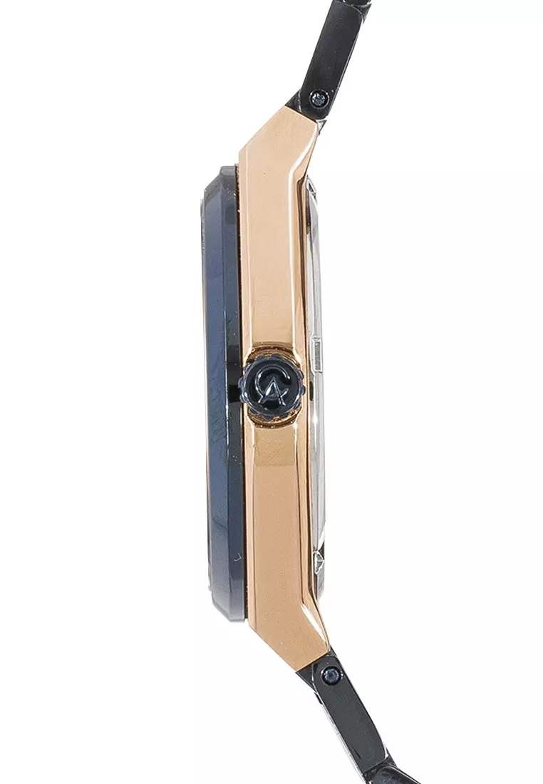 8697MDLDBURBU Couple's Classic Quartz Watch 39+32mm
