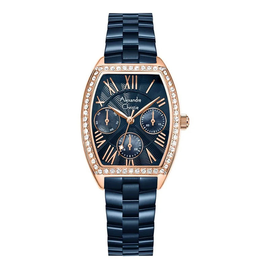 Alexandre Christie 2B86BFBURBU Women's Multi-Function Quartz Watch 29mm