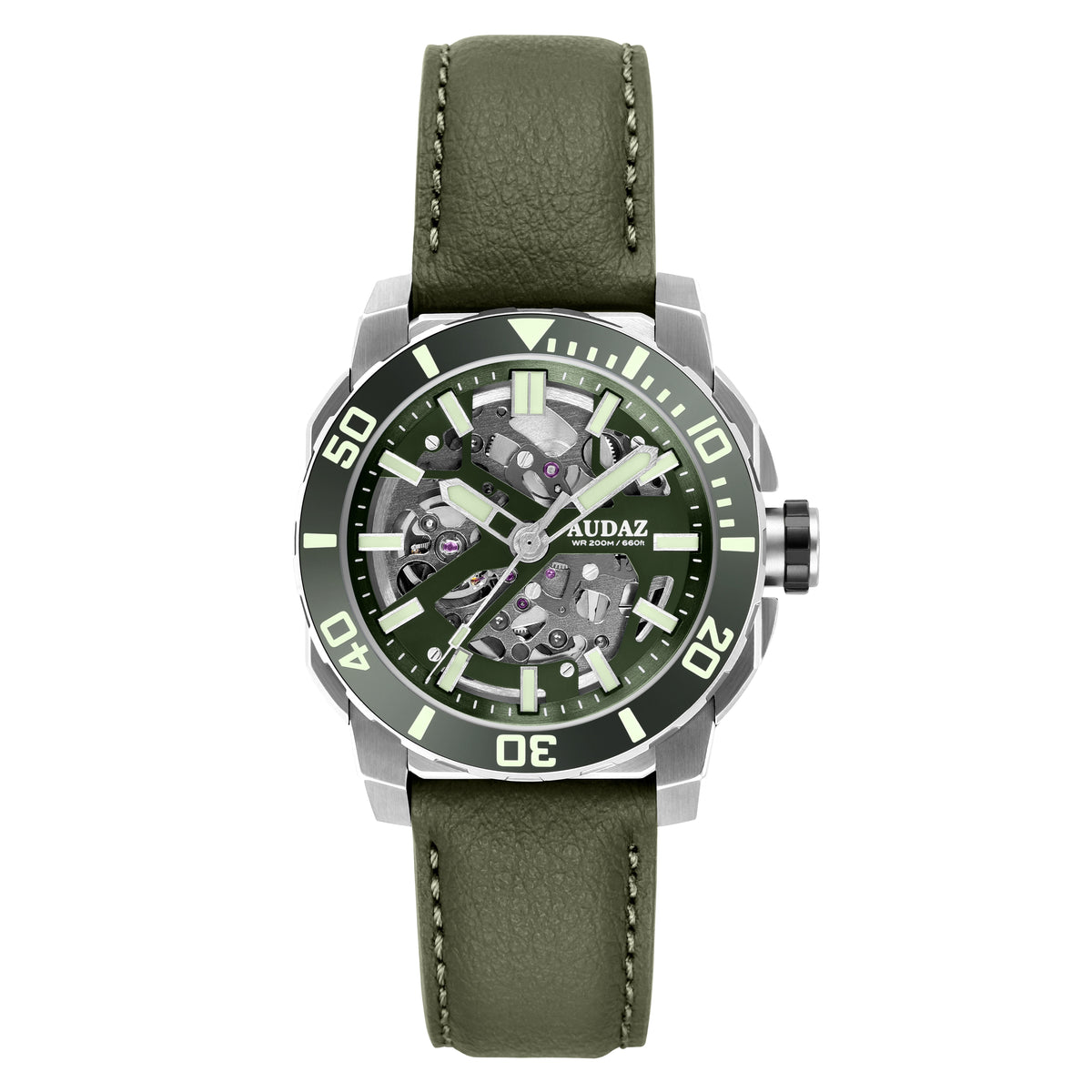 4020-03 QUANTUM Men's Automatic Watch 42mm
