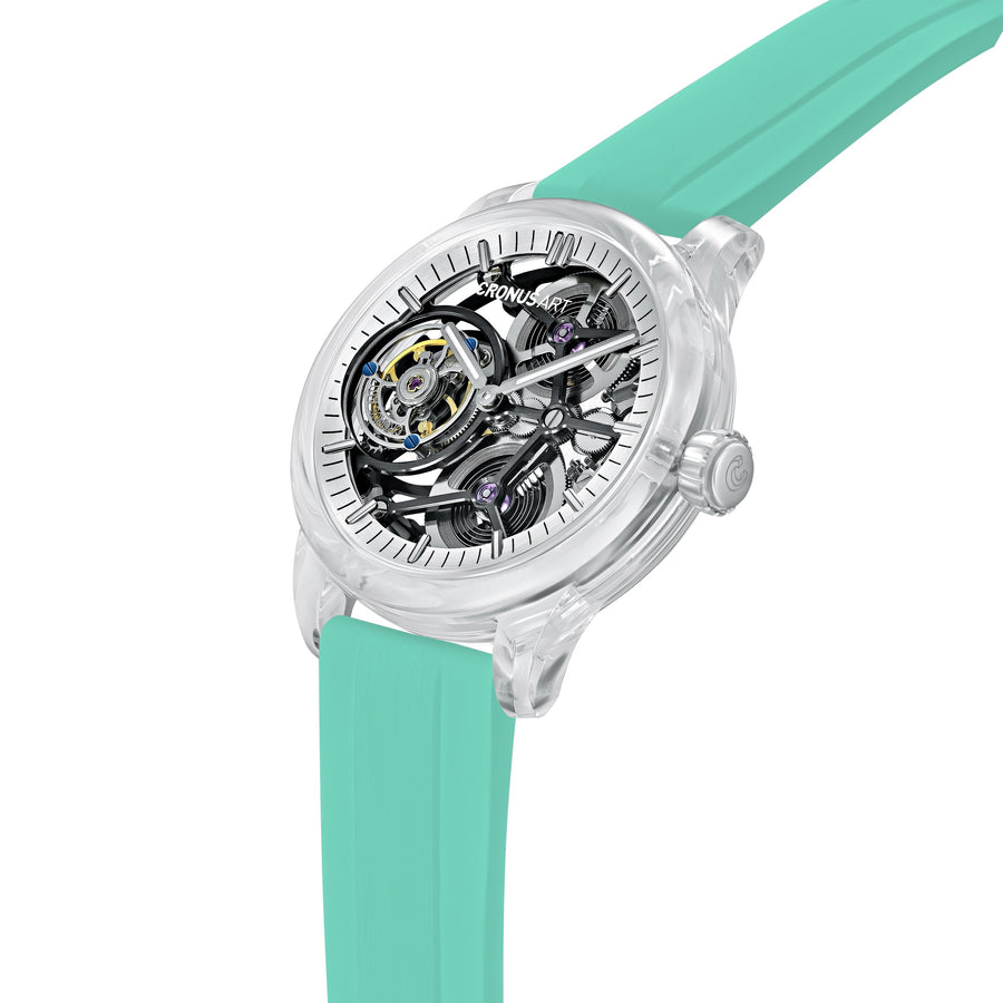 Cronus Art CM026-006 Men's Tourbillon Manual Winding Watch 42mm
