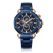 9603MCBURBU Men's Chronograph Quartz Watch 44mm