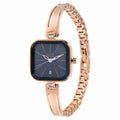 Titan 2607WM02 Raga Viva Blue Dial Quartz Analog Watch with Date for Women 24.5mm