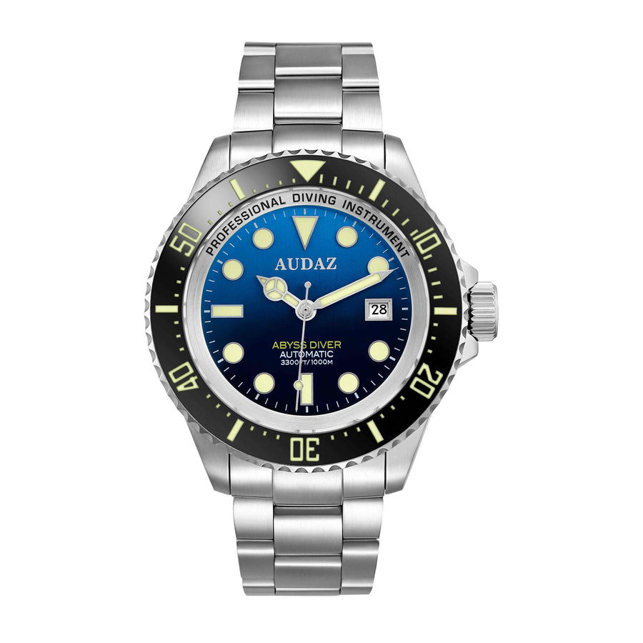 Audaz 3010-04 ABYSS DIVER Men's Automatic Watch 44mm