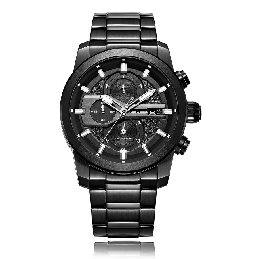 Alexandre Christie 6562MCBIPBASL Men's Chronograph Quartz Watch 45mm