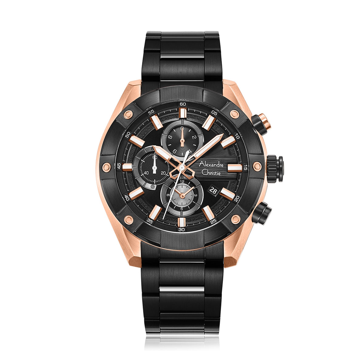 6604MCBBRBA Men's Chronograph Quartz Watch 46mm