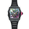 CM002-017 Men's Carbon Case Automatic Watch 44mm