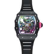 CM002-017 Men's Carbon Case Automatic Watch 44mm