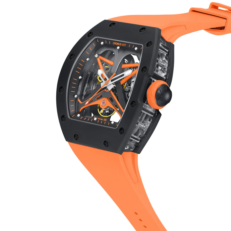 CM09-019 Men's Carbon Case Automatic Watch 42mm