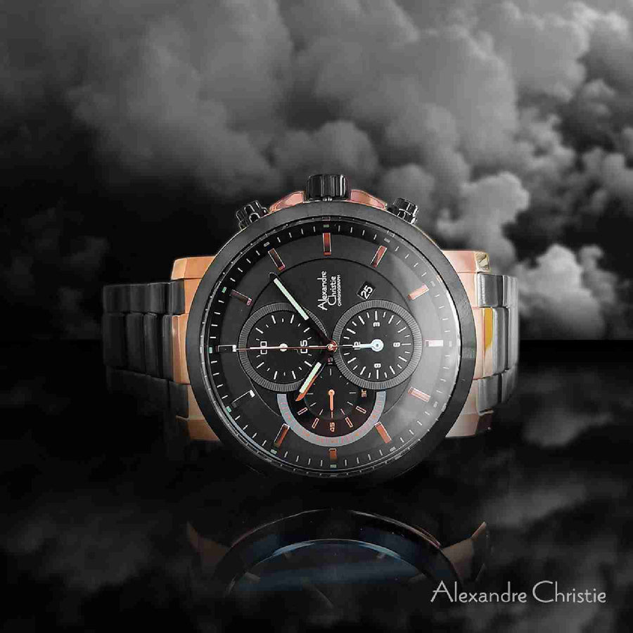 6350MCBBRBA Men's Chronograph Quartz Watch 45mm