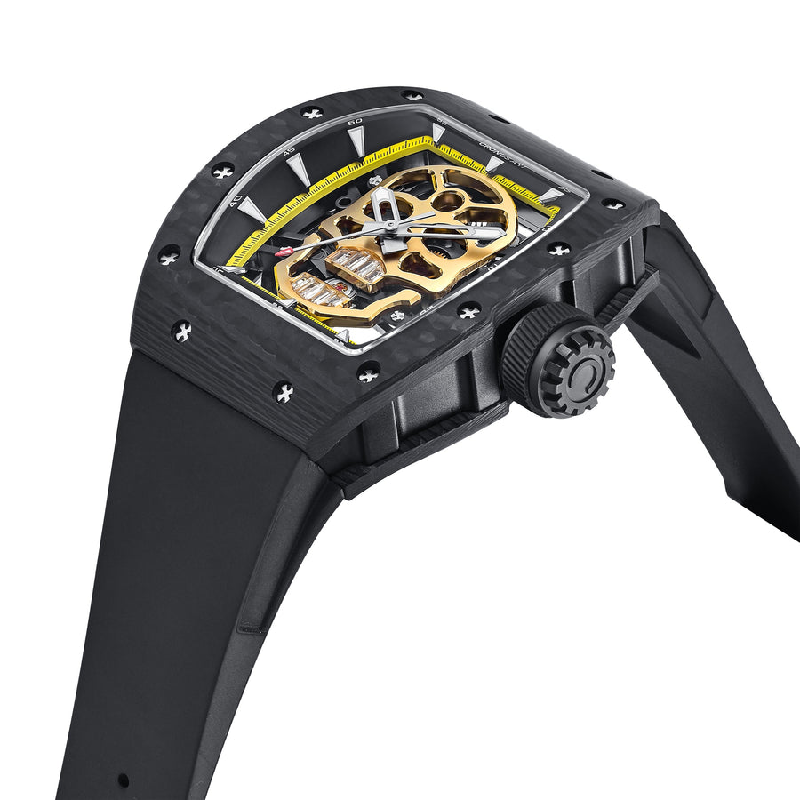 CM002-033 Men's Carbon Case Automatic Watch 42mm