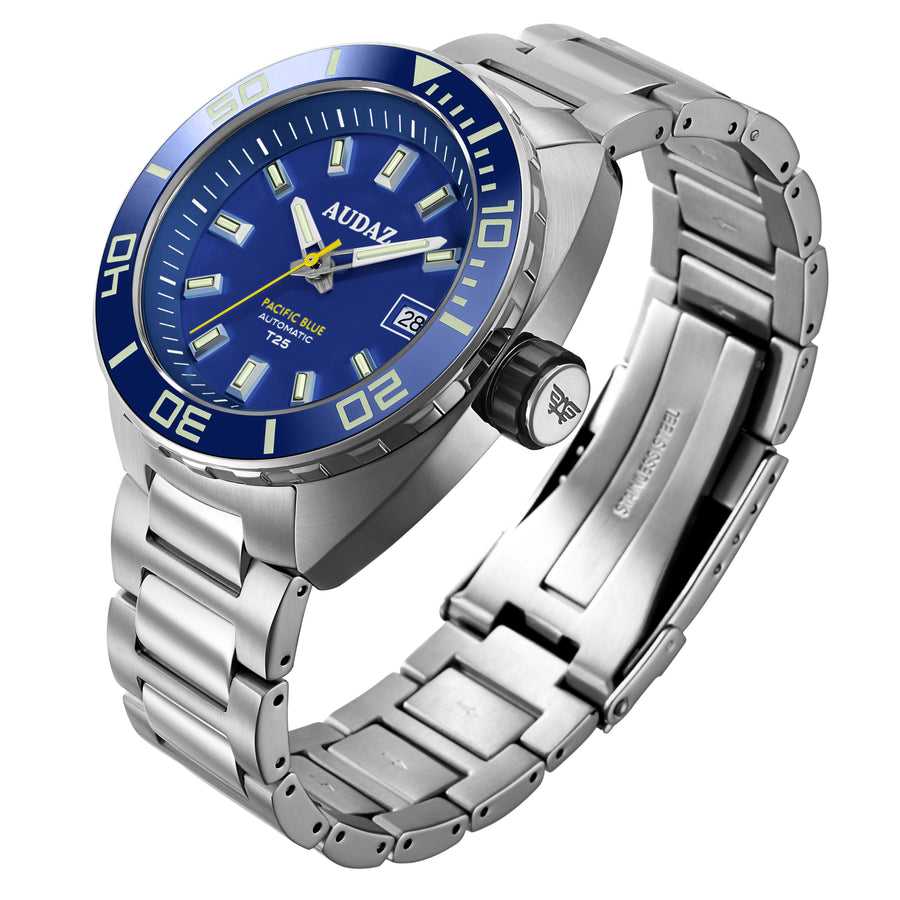 2090-02 PACIFIC BLUE Men's Automatic Watch 42mm
