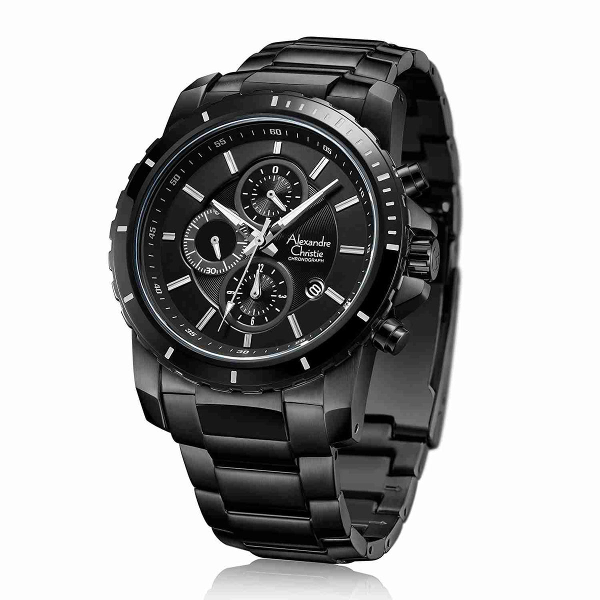 6141MCBIPBA Men's Chronograph Quartz Watch 44mm