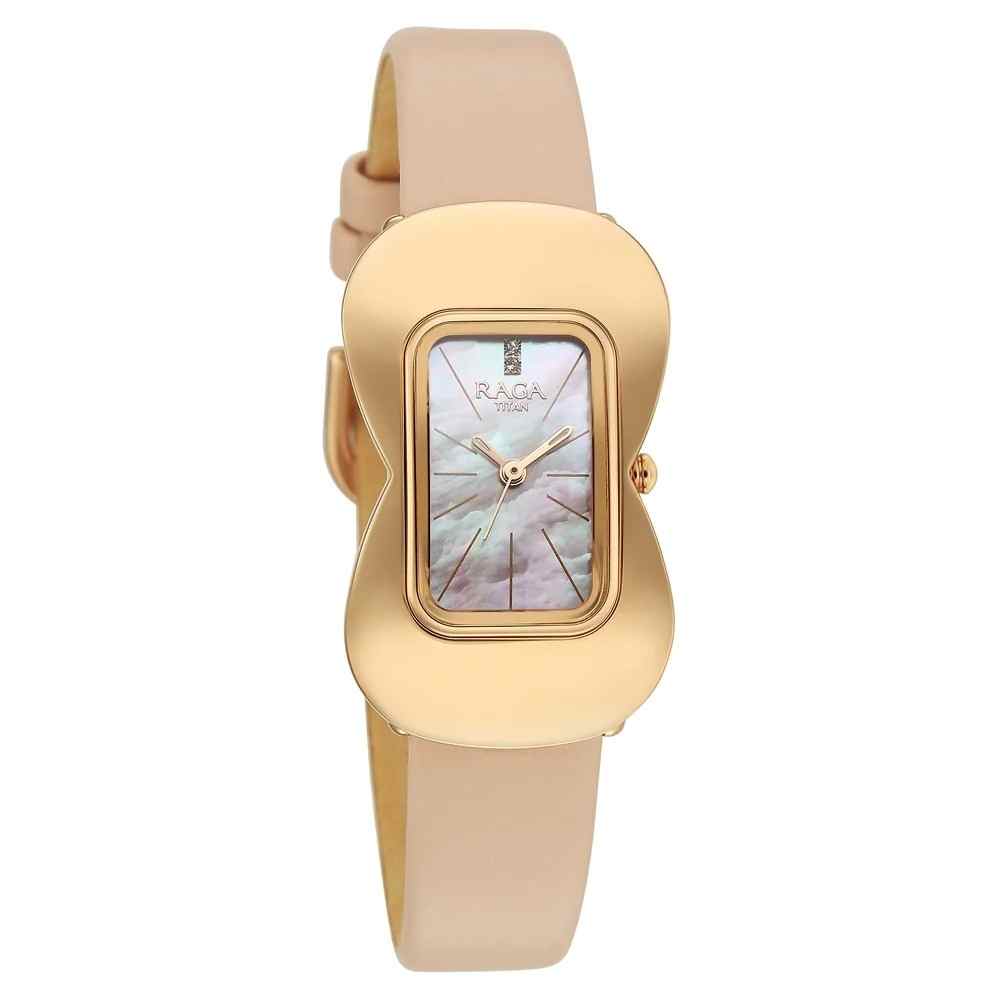 Titan Raga Glimmers 95340WL01 Women's Quartz Watch 23mm